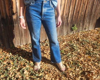 31x30 Rustler Dark - Medium wash Vintage Denim jeans
