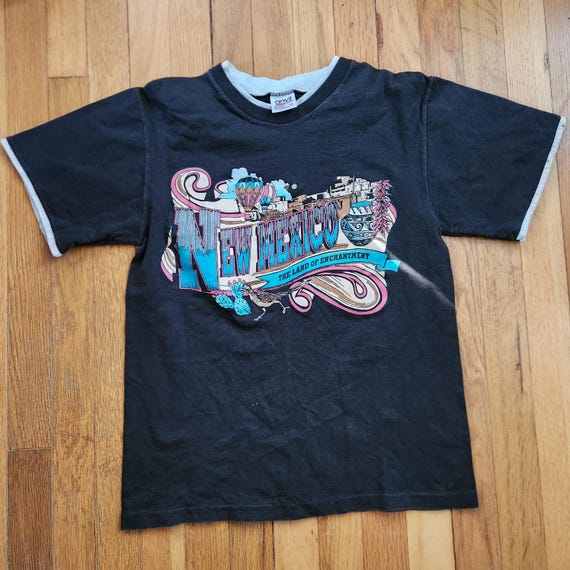 New Mexico, Land of Enchantment vintage Double layer T-Shirt Medium