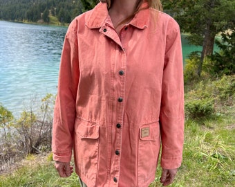 Vintage L.L. BEAN Duck Canvas Field Coat Size M - Etsy