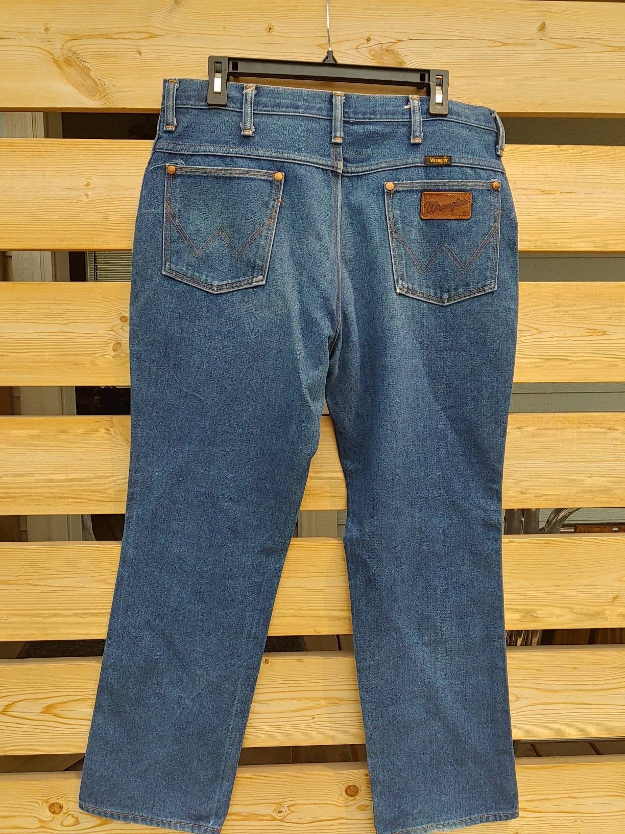 Mens Vintage Wrangler Jeans Made in the 