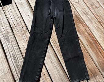jeansy vintage western bareback black Rockies Rocky Mountain, rozmiar 27/5, talia 24”