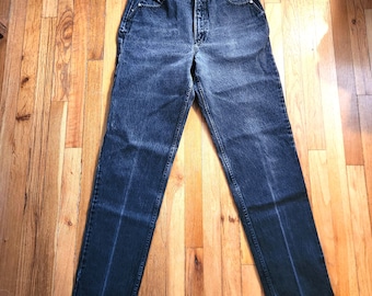 33 x 36 vintage western bareback damesjeans zwart geplaatst