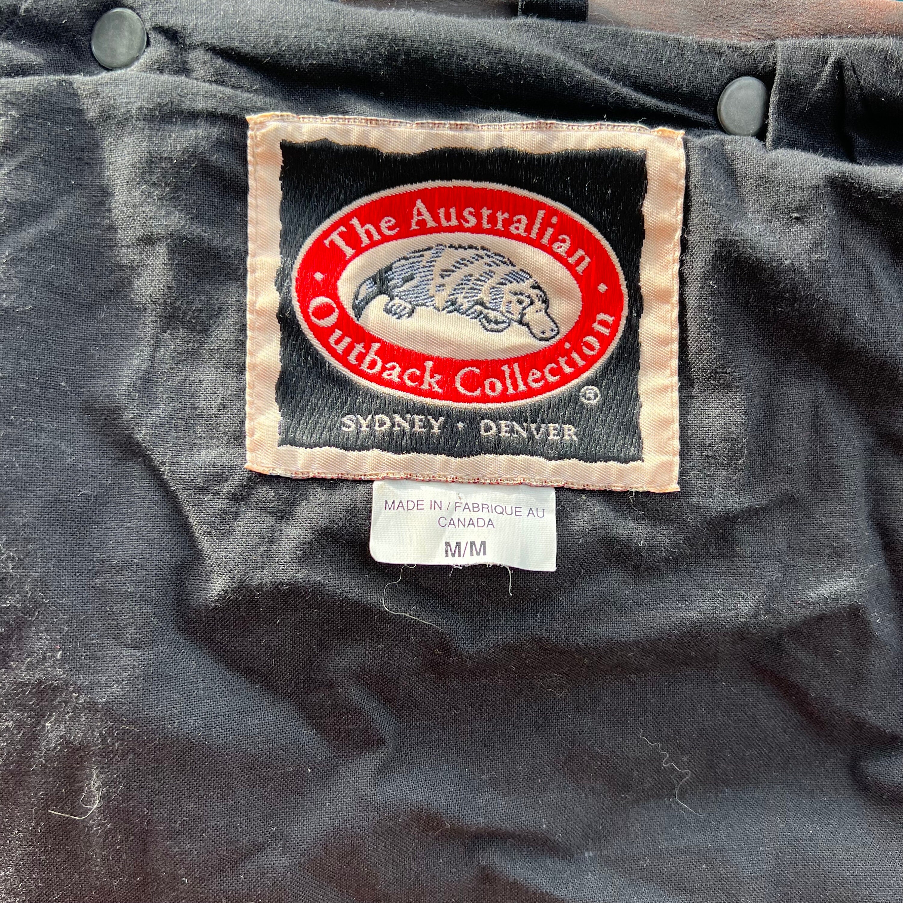 Moske indhold Relativitetsteori Black Australian Outback Collection Oilskin Drover Coat Duster - Etsy Canada