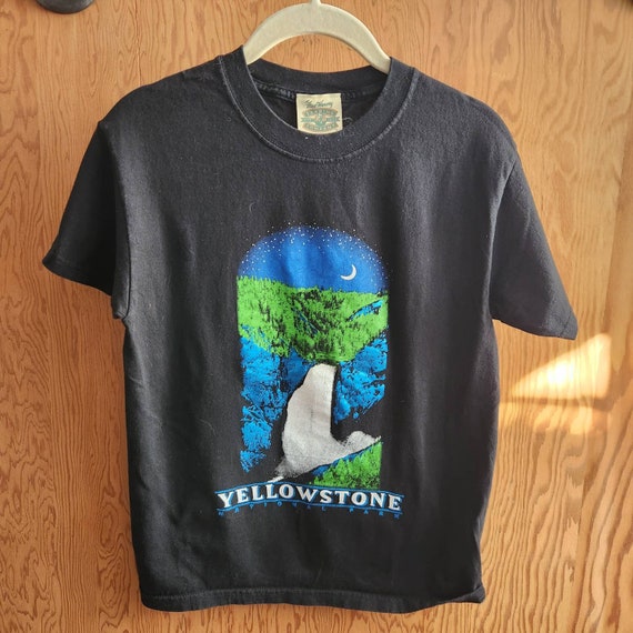 Yellowstone national park Yellowstone falls t shi… - image 1