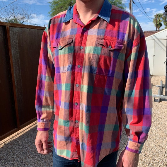 Vintage Arizona Jean Company Red Orange 