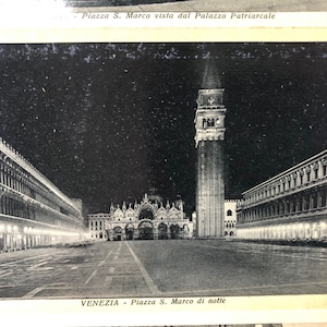 Wenecja lata 20. XX w. 64 - fotomapa Ricordo di Venezia