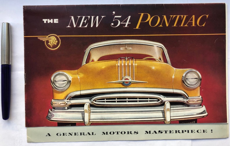 1954 Pontiac 16-page sales brochure image 4