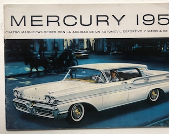 1958 Mercury 32-page sales brochure