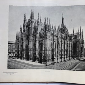 1910 Italie 600 monuments les plus célèbres / Una Gita en Italie - Un voyage en Italie - 112 pages - plus de 600 illustrations