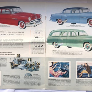 1954 Pontiac 16-page sales brochure image 8