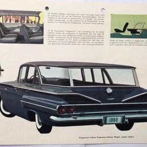 1960 Chevrolet 16-page sales brochure