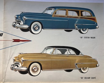 1950 Oldsmobile 18-page sales brochure