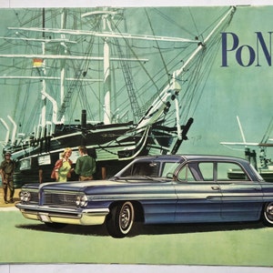 1962 Pontiac 12-seitige Verkaufsbroschüre