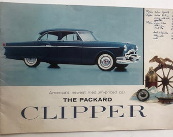 1954 Packard Clipper 16-page sales brochure