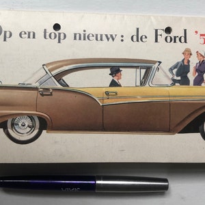 Brochure de vente Ford 8 pages de 1957