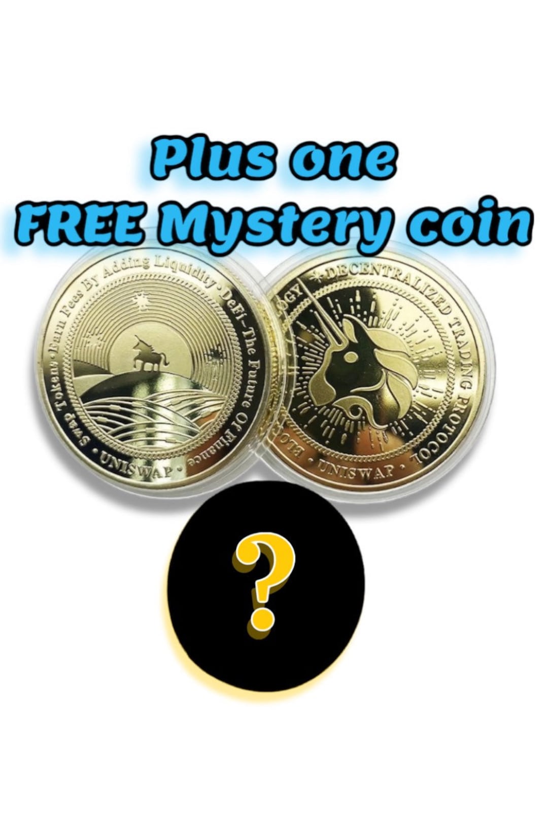Uniswap + Mystery Coin With Any Purchase - Etsy New Zealand