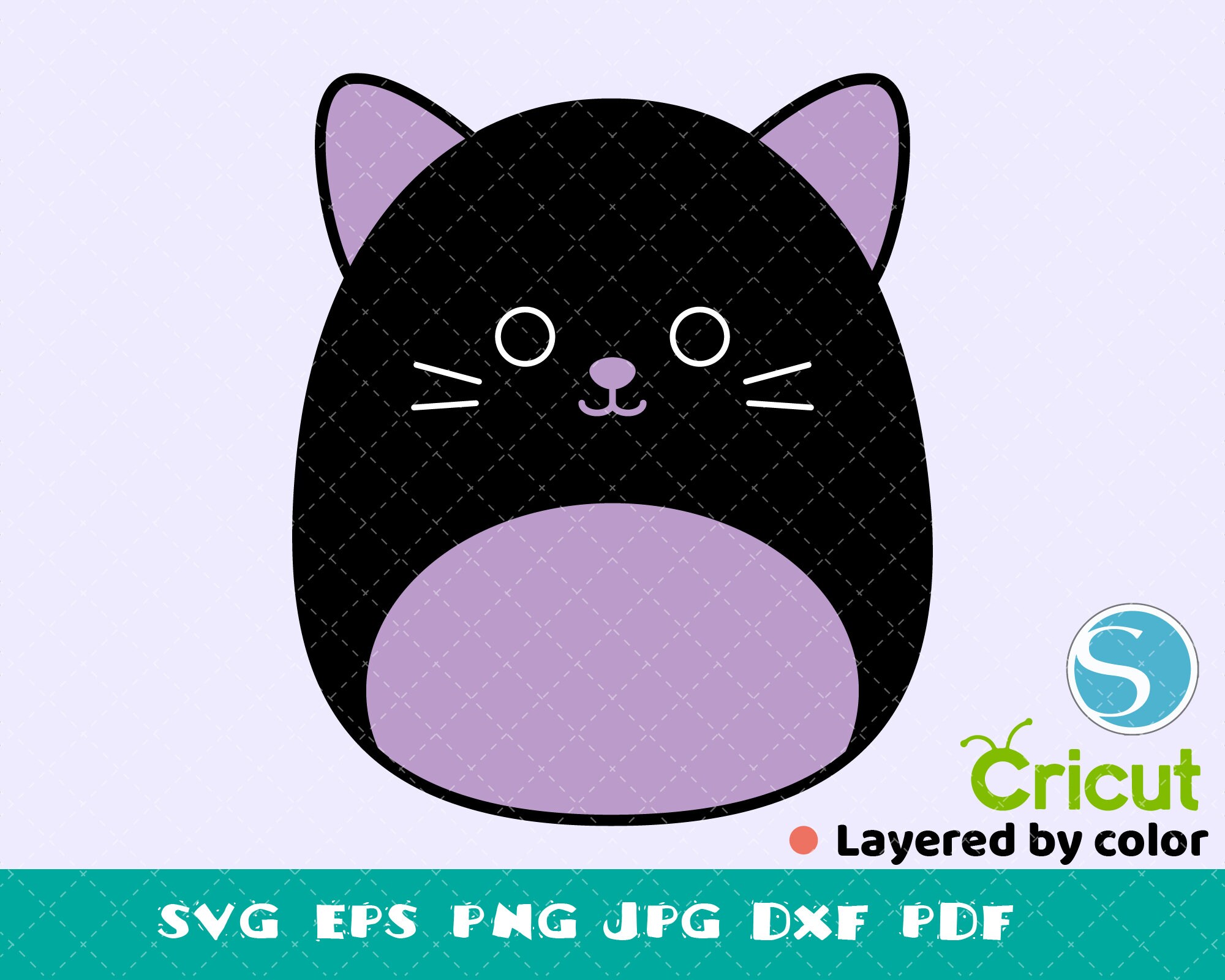 Autumn The Cat Squishmallows Svg Digital Download File Etsy