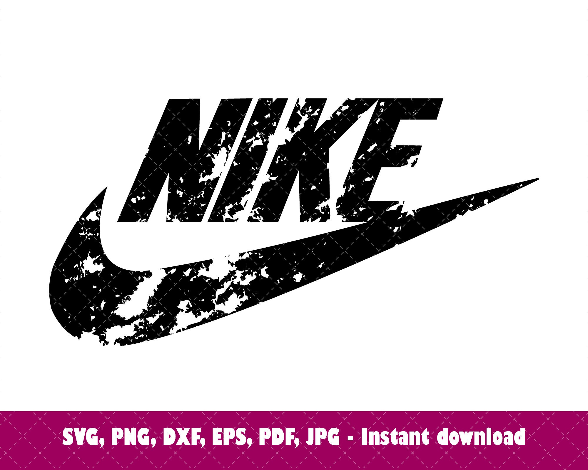 Nike Svg Nike Logo Clipart Cut Files For Cricutcommercial Etsy | The ...