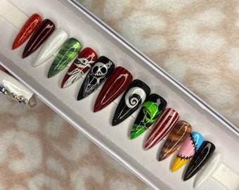 This is Halloween press on nails