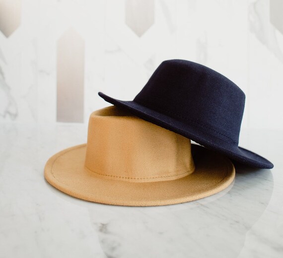 ROUND FELT Fedora Hat CUTE Great 