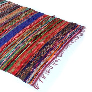 Boho area rug, Chindi Rug, Area Rag Rug, Home Indian Carpet, Floor Decor Rag, Colorful Rug, Living Room Rug, Bathroom Rug, Handloom rug Burgundy