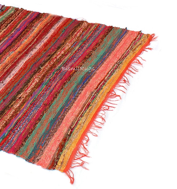 Boho area rug, Chindi Rug, Area Rag Rug, Home Indian Carpet, Floor Decor Rag, Colorful Rug, Living Room Rug, Bathroom Rug, Handloom rug