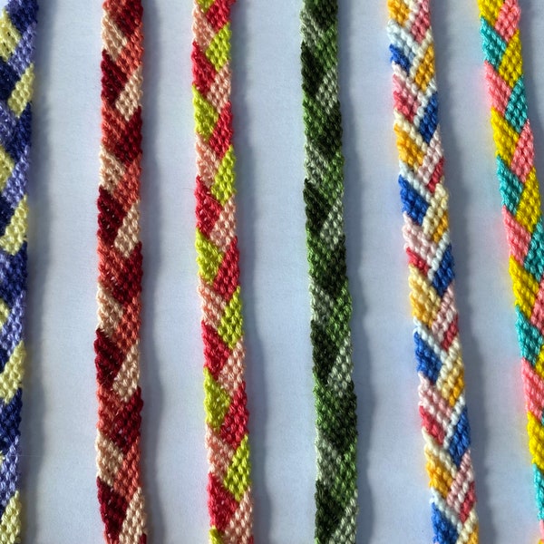 Chevron friendship bracelet