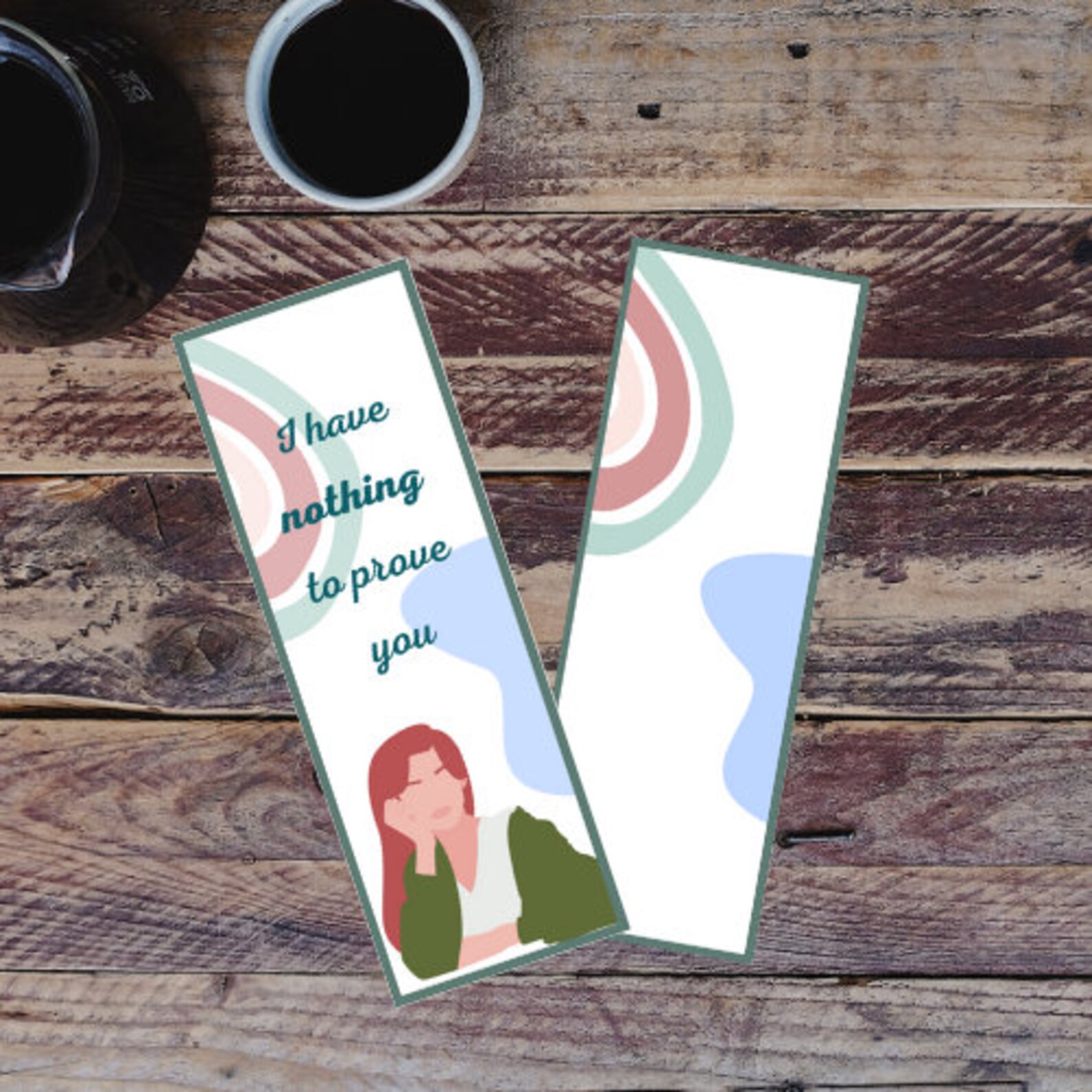 Feminist Bookmarks Printable Bookmarks Digital Bookmarks | Etsy