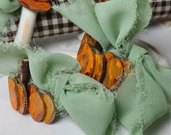 Rustic Pumpkin Napkin Rings