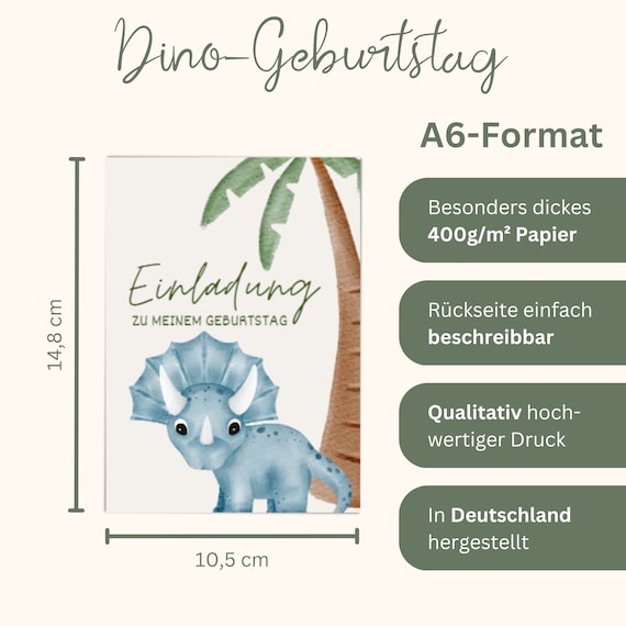 Ctxtqtdt 12x Einladungskarten Kindergeburtstag Junge – Mit Umschlägen & Aufklebern, A6 (ca. 15,2 X 10,6 Cm), Italienische Version