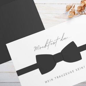 Ask Best Man Set: Card & Bottle Label Gift for best man/best man image 1