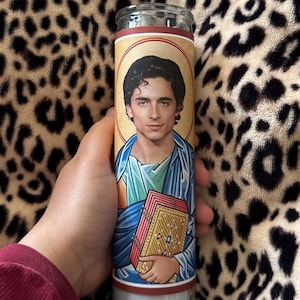Timothée Chalamet Prayer Candle Merch