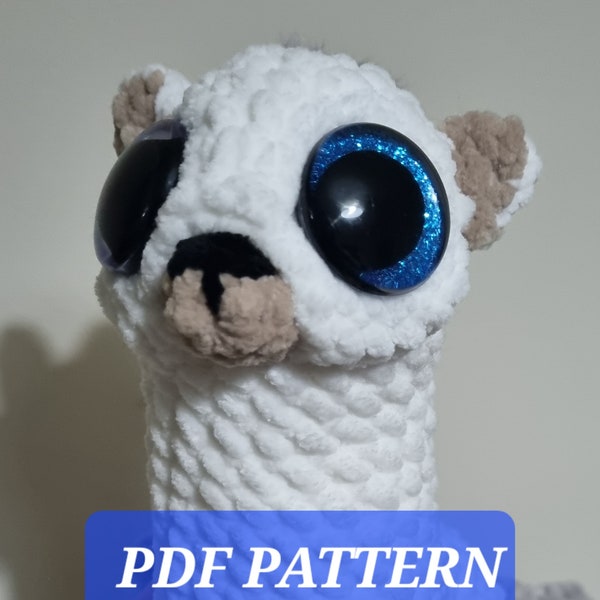 Petit modèle au crochet veau lune PDF