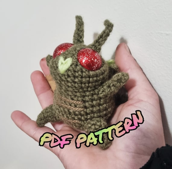 Loot Bug Crochet Pattern PDF, Yippee Bug hoarding beetle