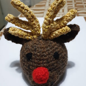 PATTERN ONLY Reindeer Chocolate Orange Cozy Crochet Pattern