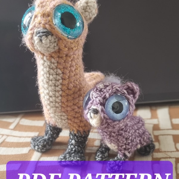 Baby Mooncalf Crochet pattern PDF