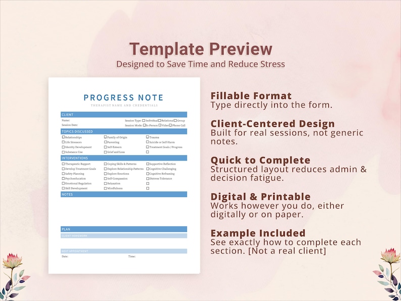 Complete Notes Suite for Therapists, Counselors, Psychologists, Social ...