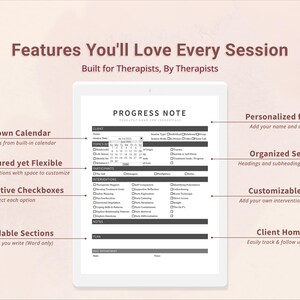 Ifs Progress Note Example Buy IFS Progress Note Template for Therapists, Counselors ...