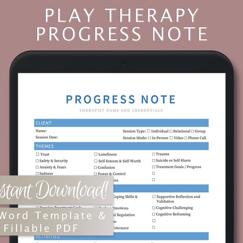 play-therapy-progress-note-template-for-therapists-etsy