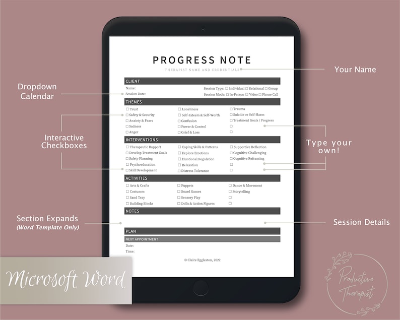play-therapy-progress-note-template-for-therapists-etsy