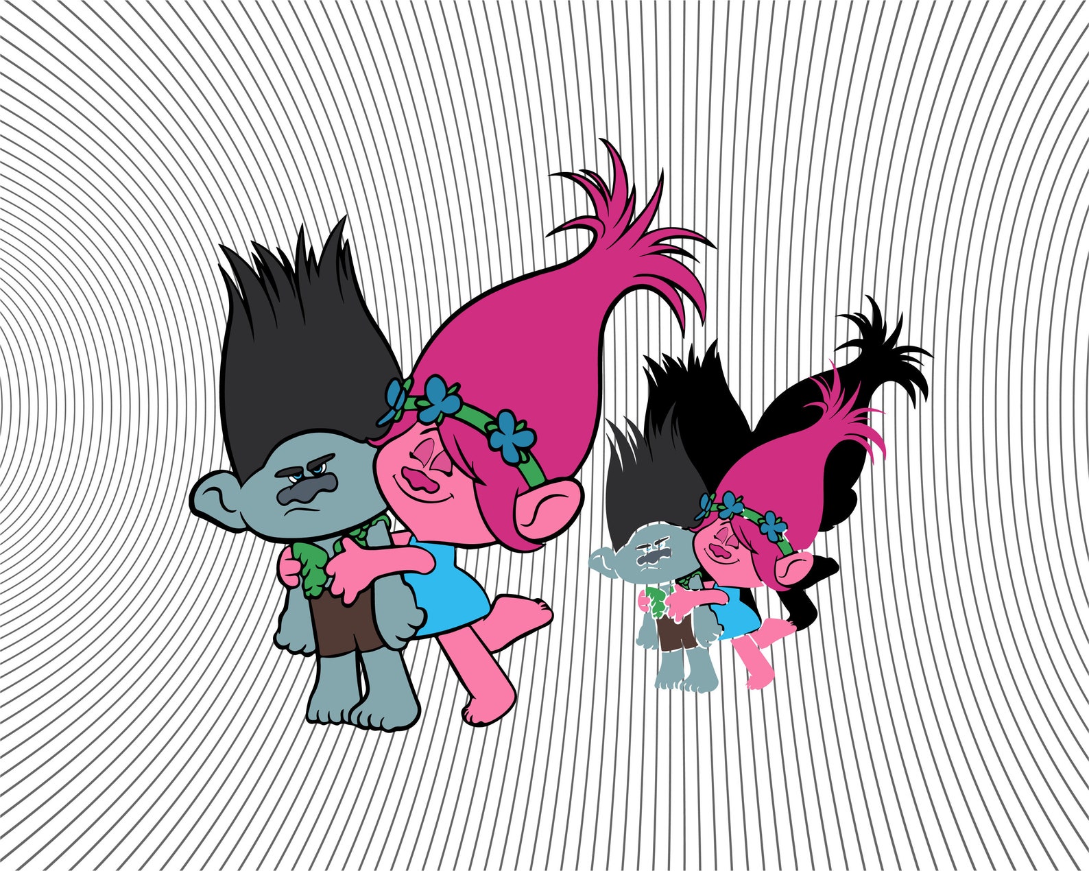 Free Free 156 Princess Poppy Trolls Svg SVG PNG EPS DXF File