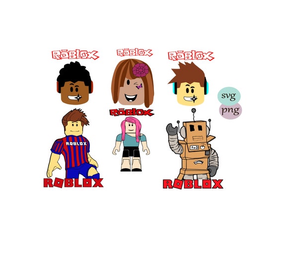 Download Roblox Svg Cricut Roblox Clipart Roblox Girl Svg Roblox Etsy