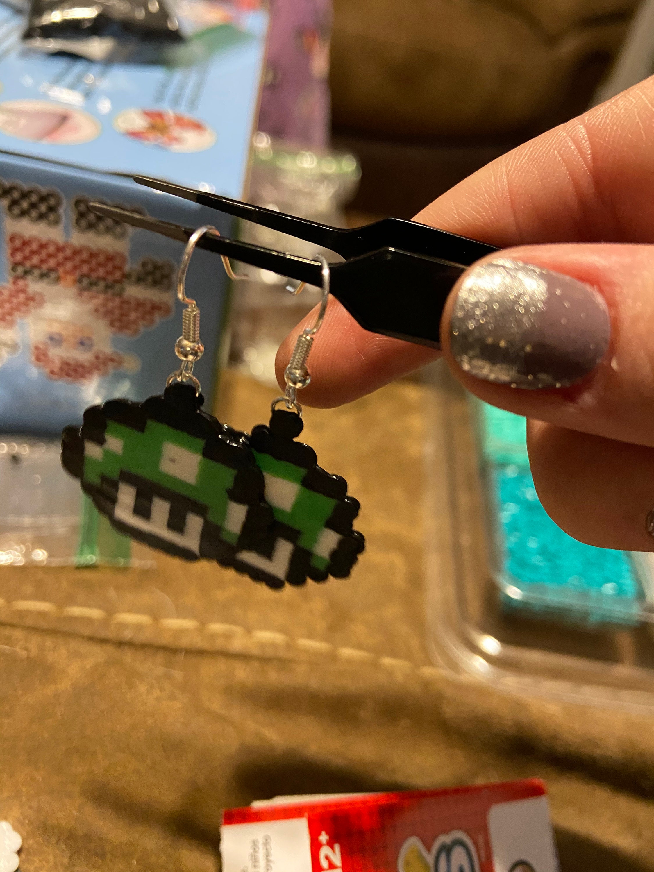 Video game inspired Earrings Etsy