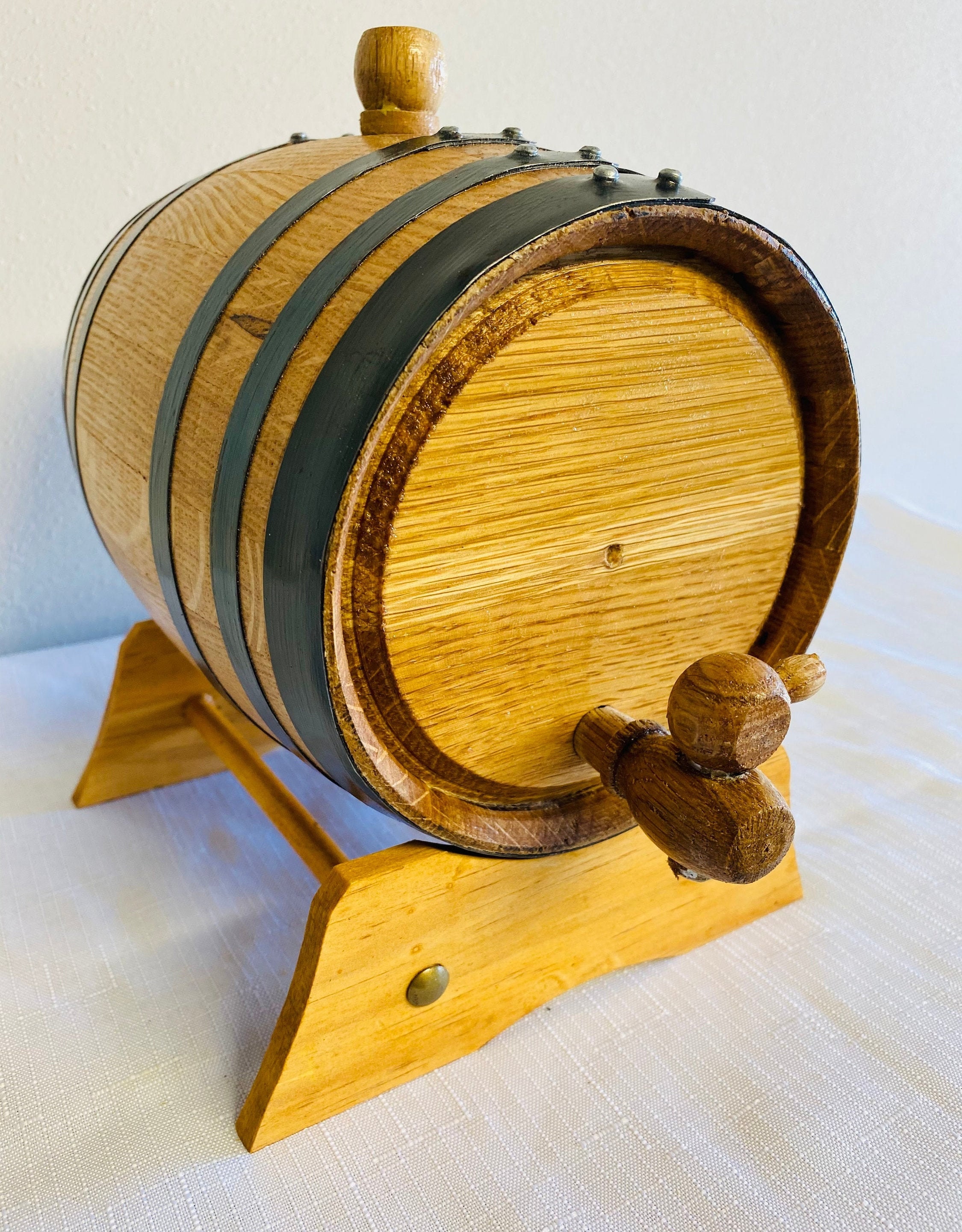 2l charred oak barrel