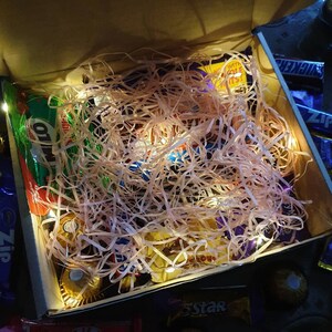 Geschenkbox mit Feenlicht