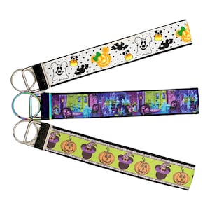 Mouse Key Fobs,Parks Key Chains,Halloween Key Fobs,Halloween Key Chains,Wristlets,Mouse Wristlets