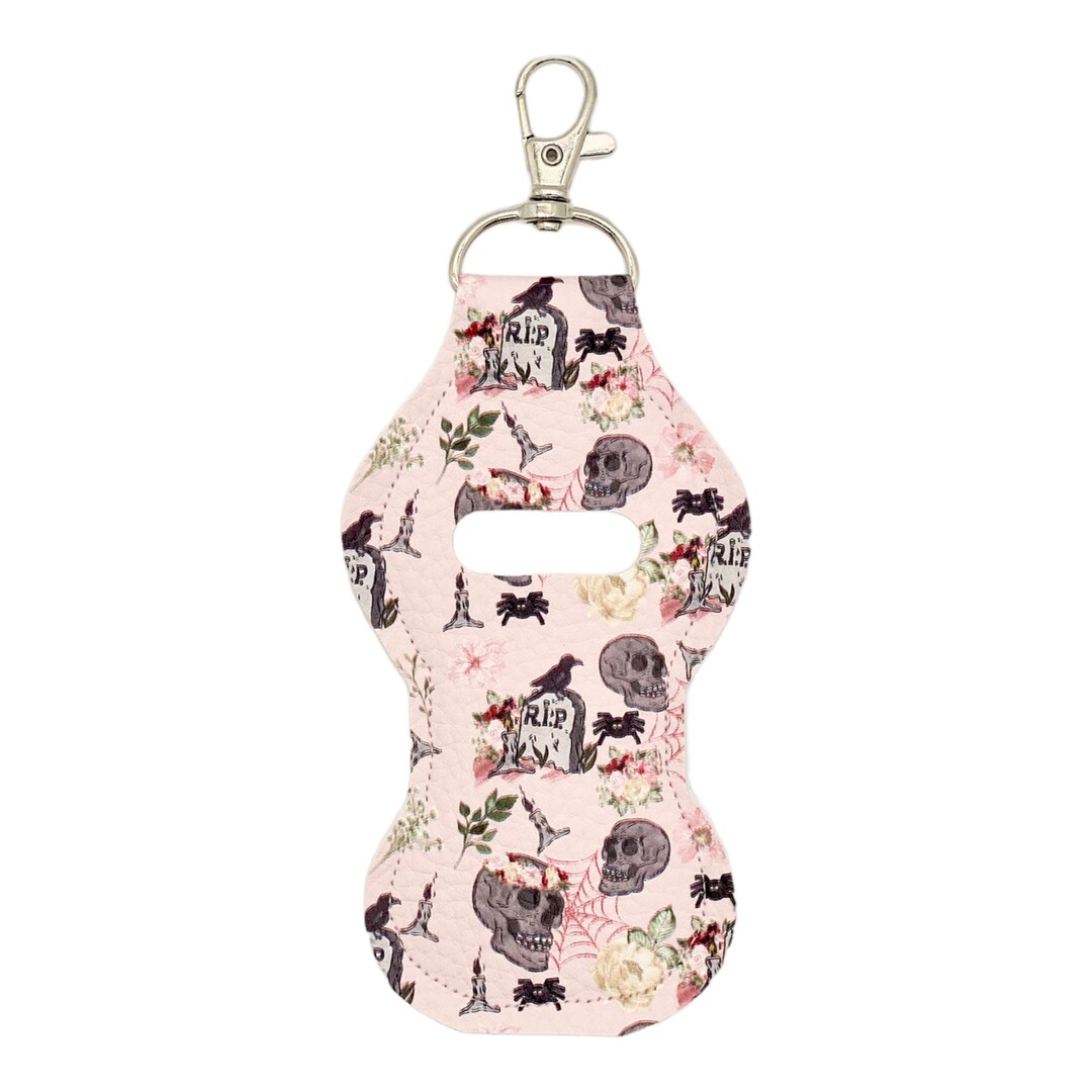 Horror Lip Gloss Keychain Holder,skulls Keychain,gloss Lip Balm Holder
