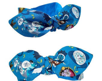 Headband,Top Knot Headband,Mansion Headbands,Knotty Bow,Knotty Bow Headband,Bow Band,Fashion Headband,Bow Bands,Mouse Ears,Disney Inspired