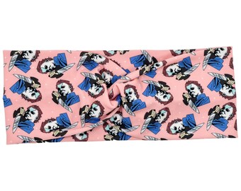 Horror Movie Headband: Halloween Nurse, Twist Knot