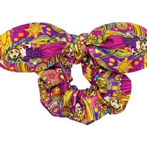 Disney Princess Scrunchies,Princess Scrunchies,Rapunzel,Tangled,Disney Scrunchies,Mickey Ears,Park Scrunchies,Princess Rapunzel,Pasquale
